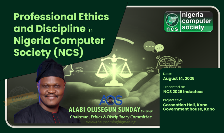 ncs pro ethics